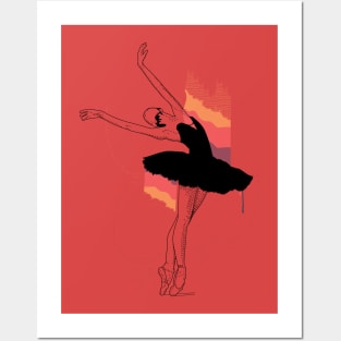 Ballerina dance Posters and Art